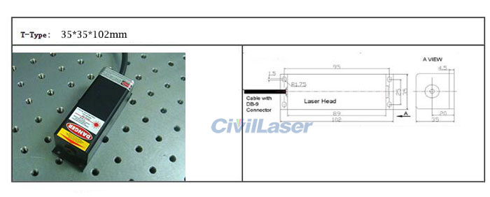 658nm raman laser